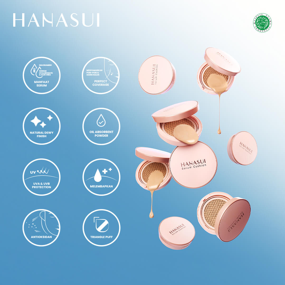 Hanasui Serum Cushion - Light 01