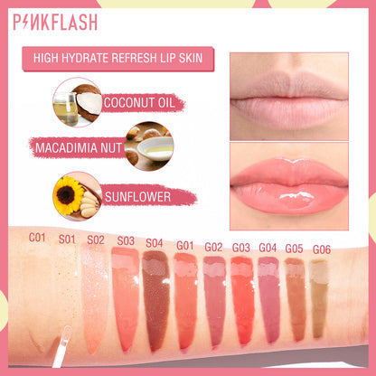 Pinkflash L02 Lasting Glossy Lip Gloss - G01