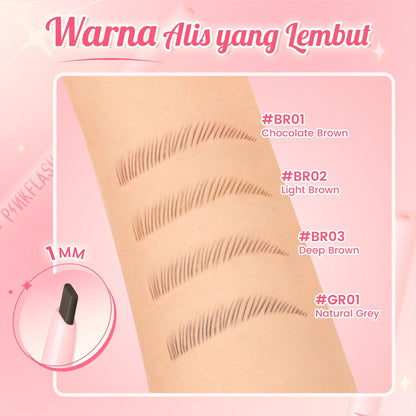 PINKFLASH SKINNY EYEBROW PENCIL BR03