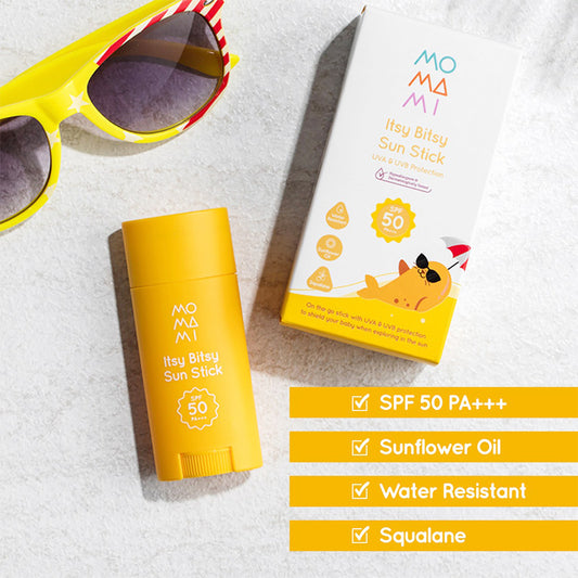 MoMaMi Itsy Bitsy Sun Stick - Stik Tabir Surya 15gr