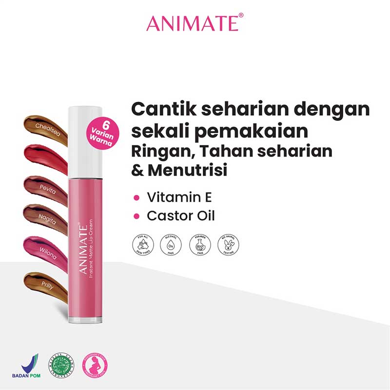 ANIMATE Prilly Lip Cream 4ml