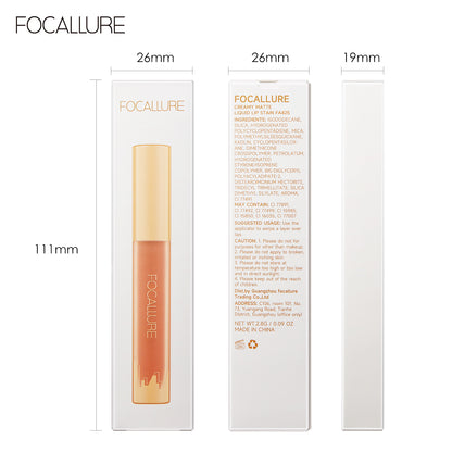 FOCALLURE CREAMY MATTE LIQUID LIP STAIN FA425 NU02