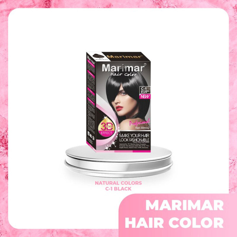 Marimar Hair Color C-1 Black