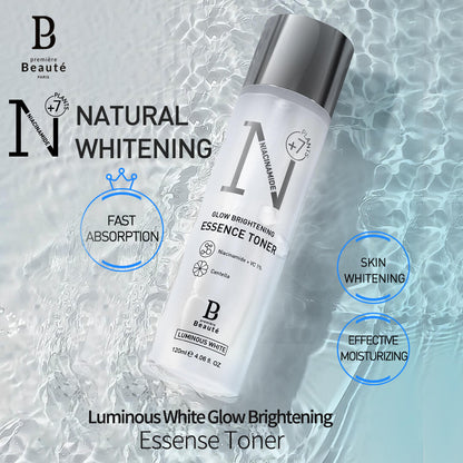 Premiere Beaute Luminous White Series Glow Brightening Essence Toner | 120 ml