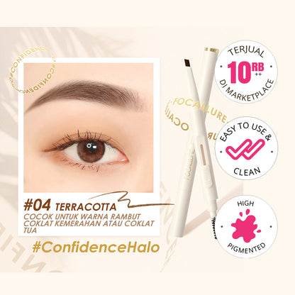 Focallure Silky Shaping Eyebrow Pencil FA202 #4