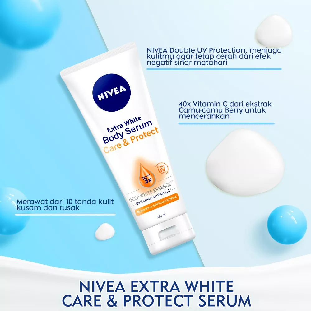 NIVEA Extra White Body Serum Care & Protect 70 ml