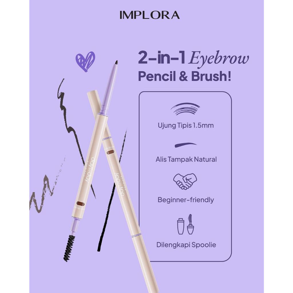 IMPLORA Day to Day Brow Pop - Ash Brown | 1 gr