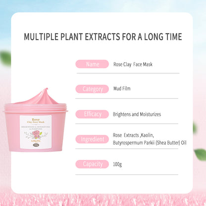 Girlpal Rose Clay Mask | 100 g