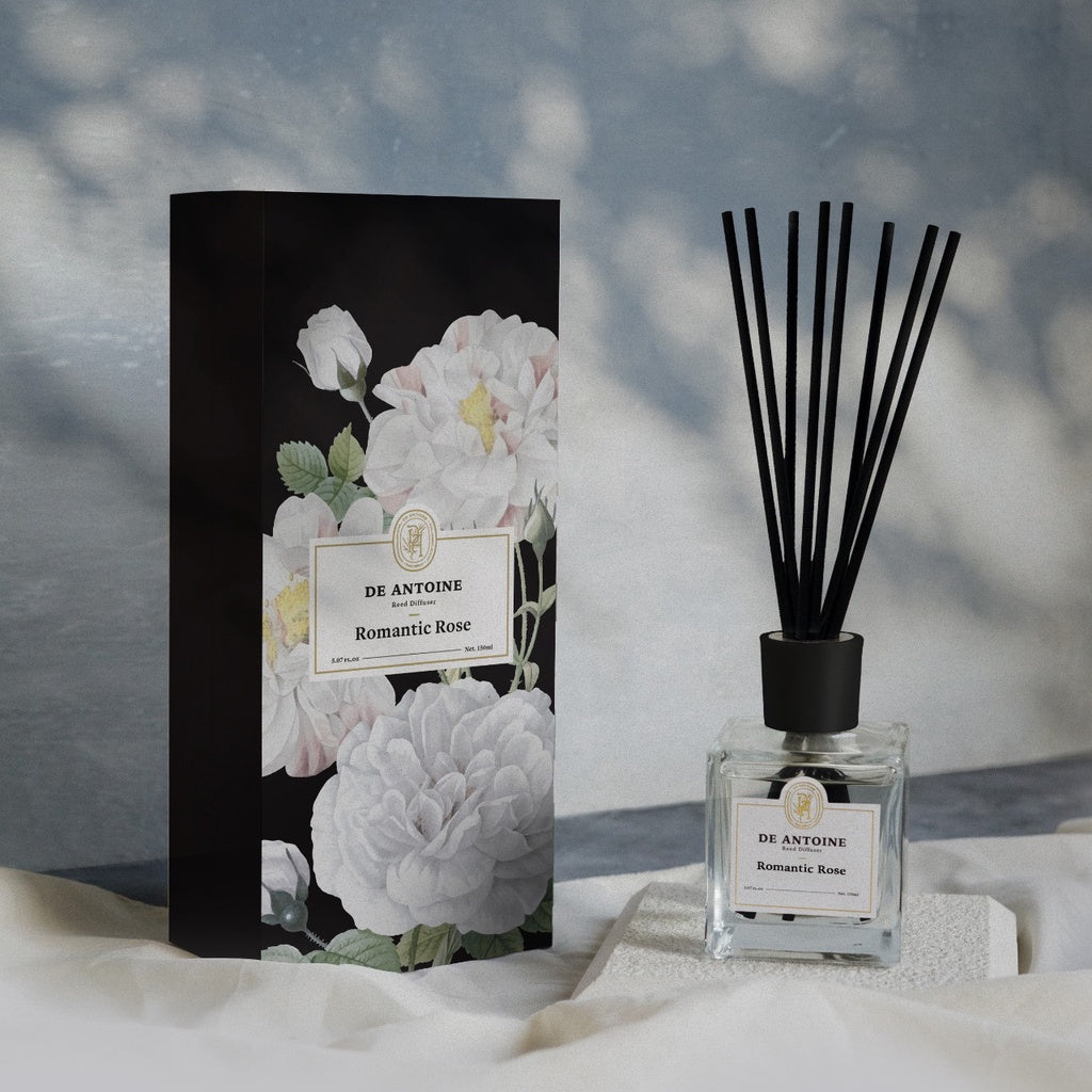 De Antoine Reed Diffuser Romantic Rose 150ml