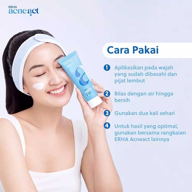 ERHA AcneAct Oil-Free Acne Control Facial Cleanser 100 ml