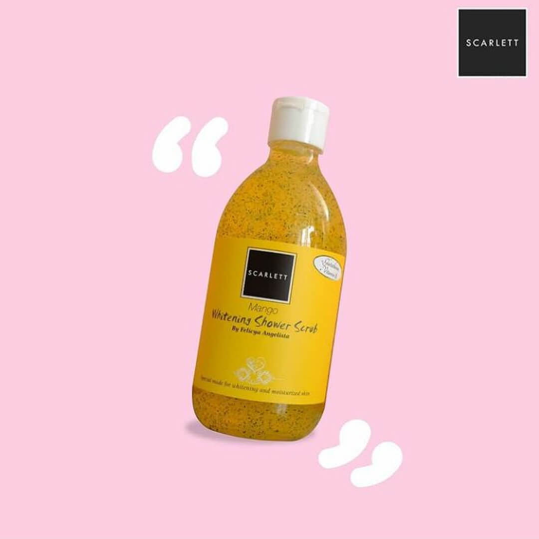 Scarlett Whitening Shower Scrub Mango | 300 ml