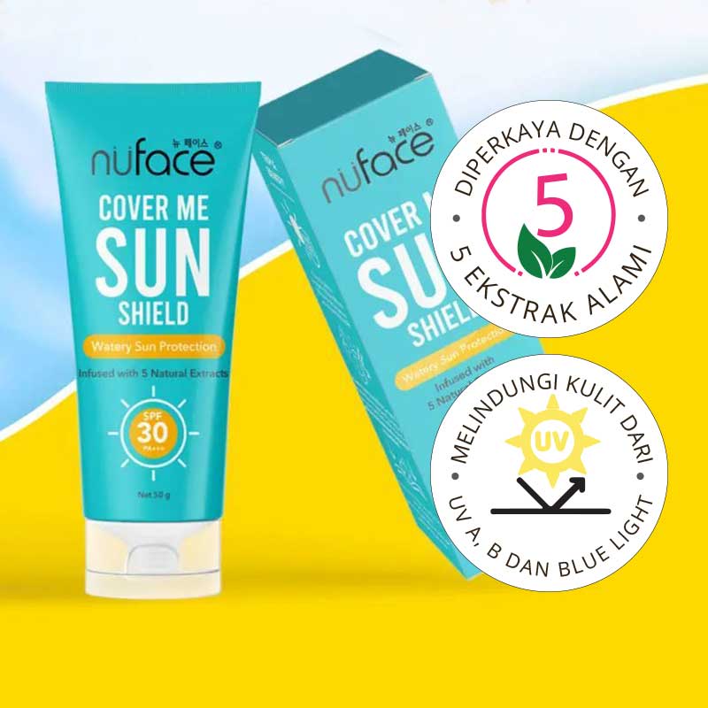 Nuface Cover Me Sunscreen Spf 30 | 50 g