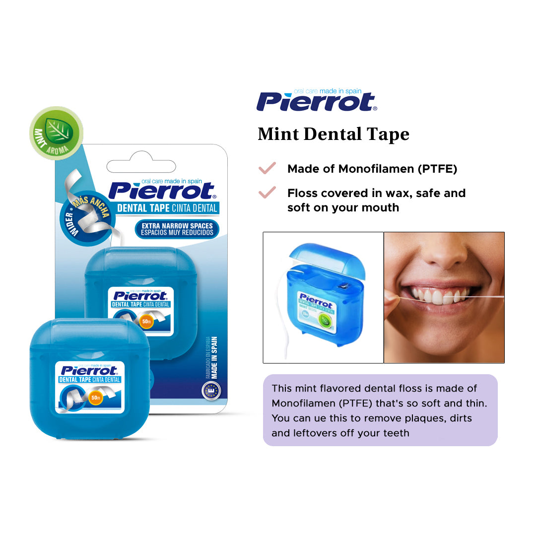 Pierrot Mint Dental Tape / Benang Gigi