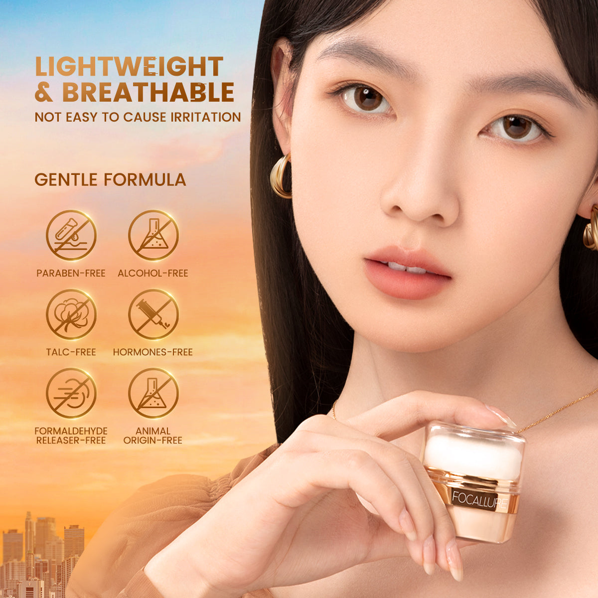 FOCALLURE INSTANT RETOUCH SETTING POWDER FA259-02