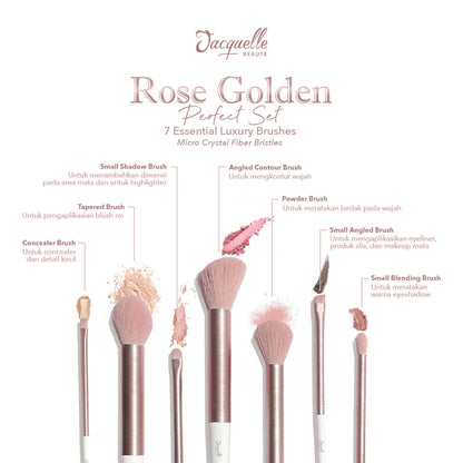 Jacquelle Rose Golden Perfect Brush Set