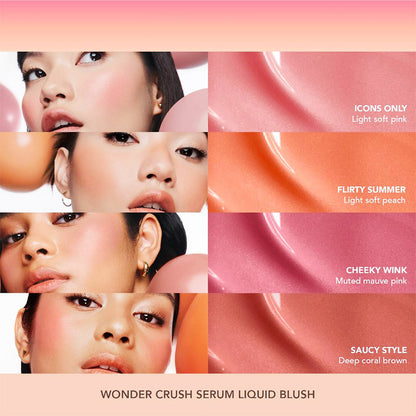 ESQA Wonder Crush Serum Liquid Blush - Flirty Summer 5ml