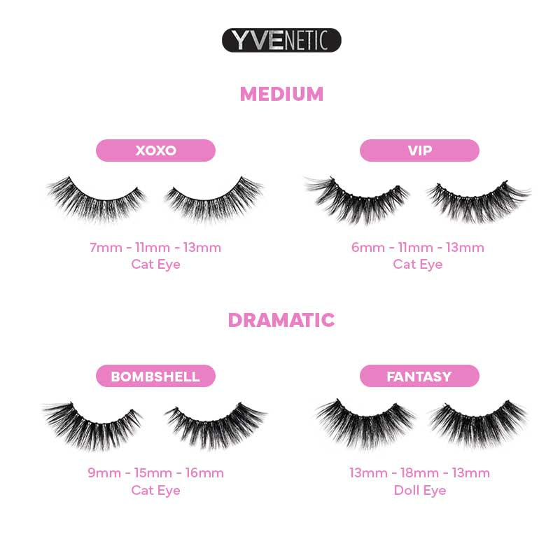 Yvenetic Magnetic Eyelash Vip (Medium Series) 0.5g