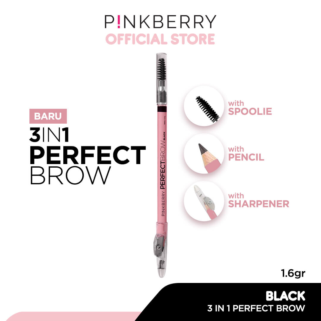 Pinkberry Perfect Brow Black | 1.6 g