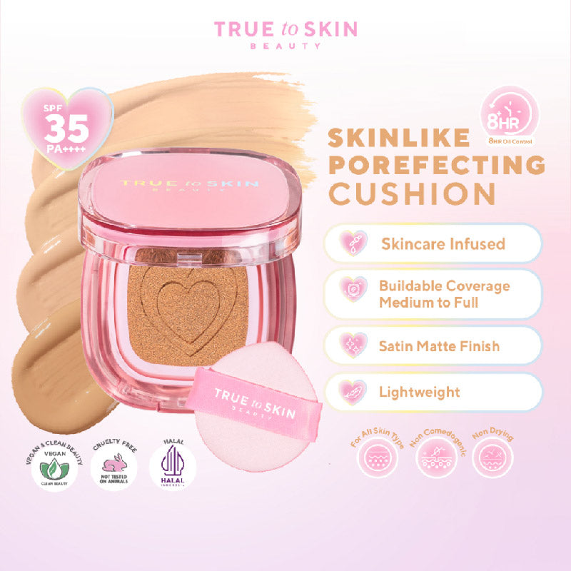 True to Skin Skinlike Porefecting Cushion - Cheese Cake | 15 gr