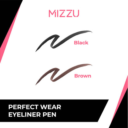 Mizzu Eyeliner Pen Perfect Wear Brown | 1.3ml