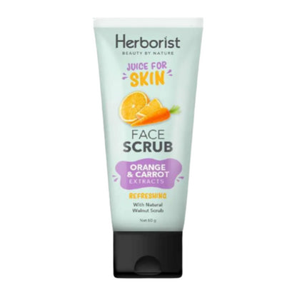 HERBORIST Juice For Skin Face Scrub Orange Carrot 60gr