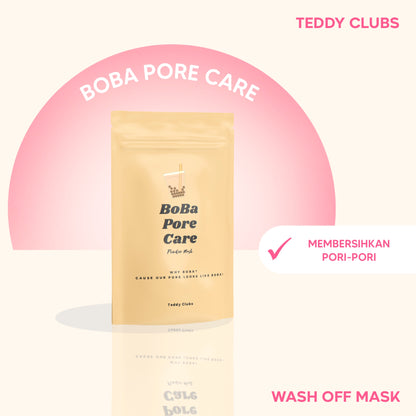 TEDDY CLUBS Mud Mask Boba Pore Care 30gr