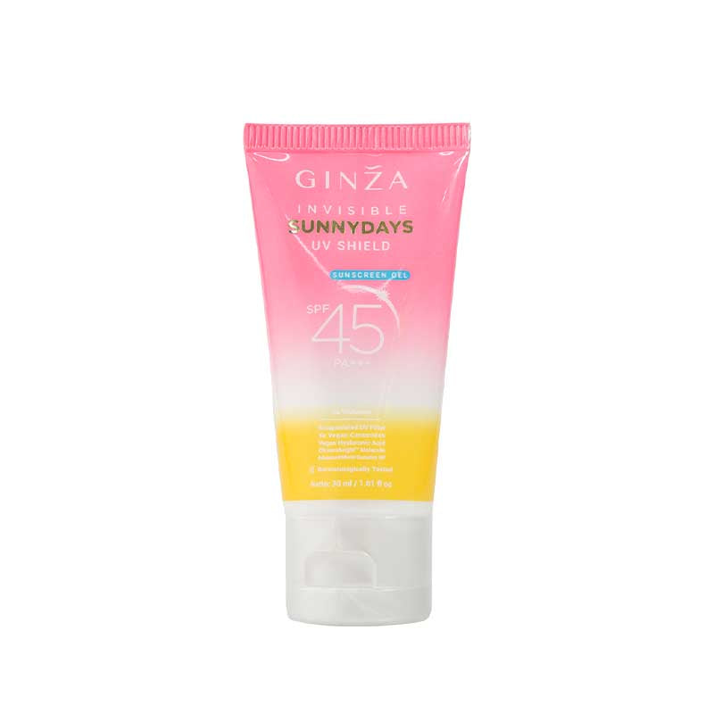 Ginza Invisible SunnyDays UV Shield Sunscreen Gel SPF 45 PA+++ | 50ml