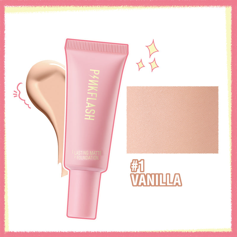 Pinkflash F03 Lasting Matte Foundation #1 Vanilla