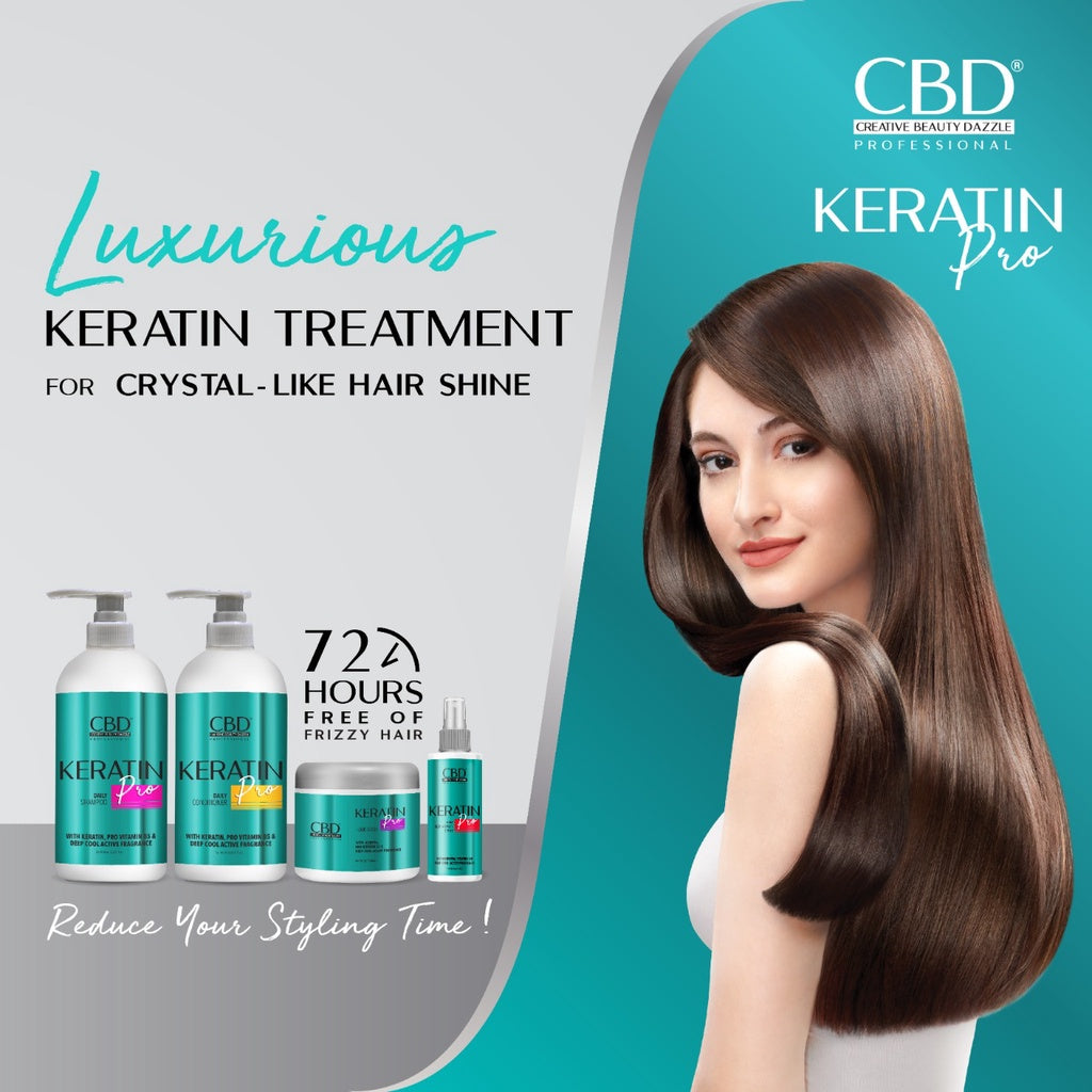 CBD Keratin Pro Daily Use Hair Mask | 500g