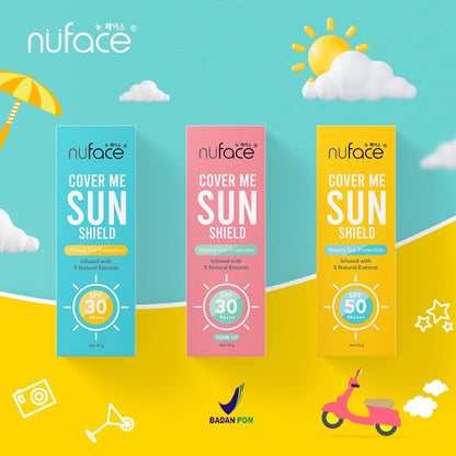 Nuface Cover Me Sunscreen Tone Up Spf 30 | 50 g