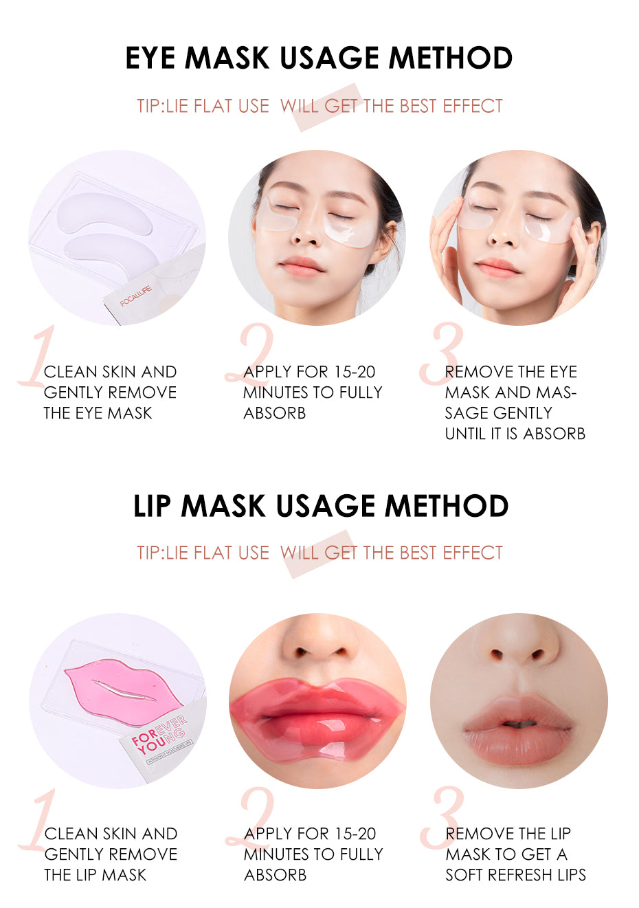 Focallure Collagen Crystal Moisturizing Lip Mask FASC02