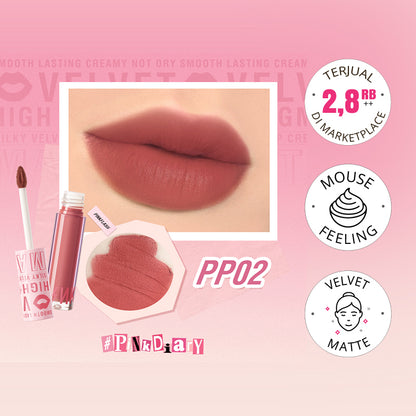 Pinkflash Silky Velvet Lip Cream PF-L04 PP02