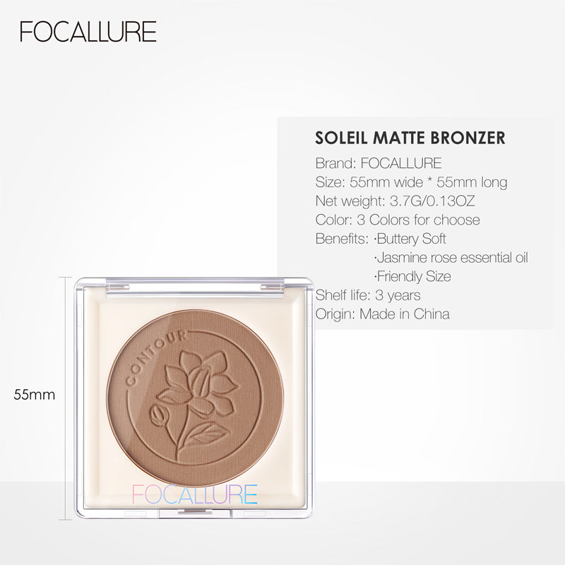 Focallure Chocolate Soleil Matte Bronzer FA233 #S03