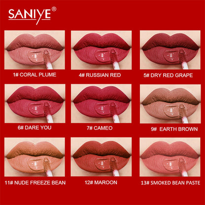 SANIYE Non-stick Lip matte Gloss L1181 11#