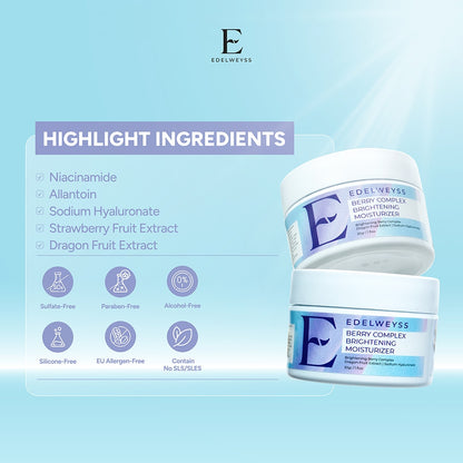 Edelweyss Berry Complex Brightening Moisturizer | 30gr