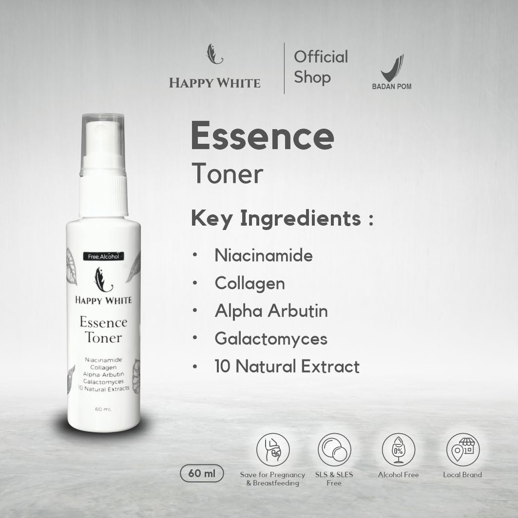 Happy White 2in1 Essence Toner 60ml