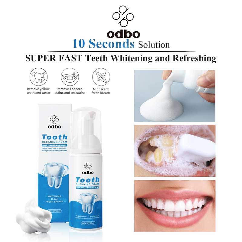 Odbo Tooth Cleaning Foam | 60ml