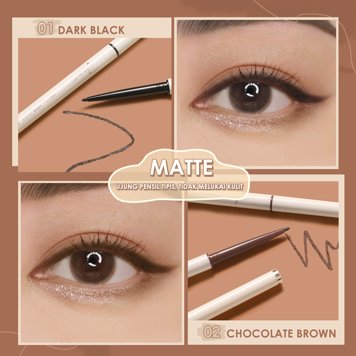 Focallure Perfectly Define Gel Eyeliner FA243 - F02