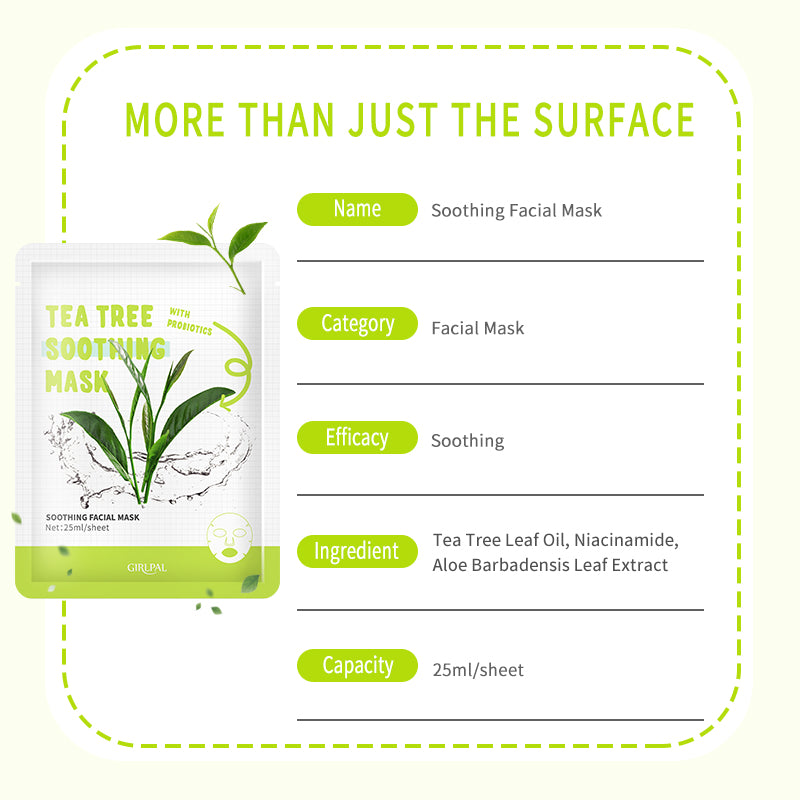 Girlpal Tea Tree Soothing Face Sheet Mask