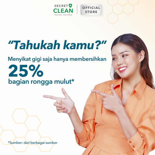 Secret Clean Propolis Mouthwash Orange Mint | 500 ml