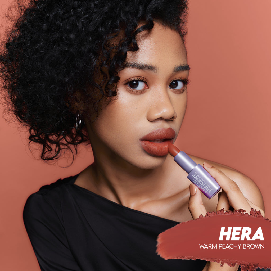 LUXCRIME Matte- Nificent Power Stain Lipstick - Hera