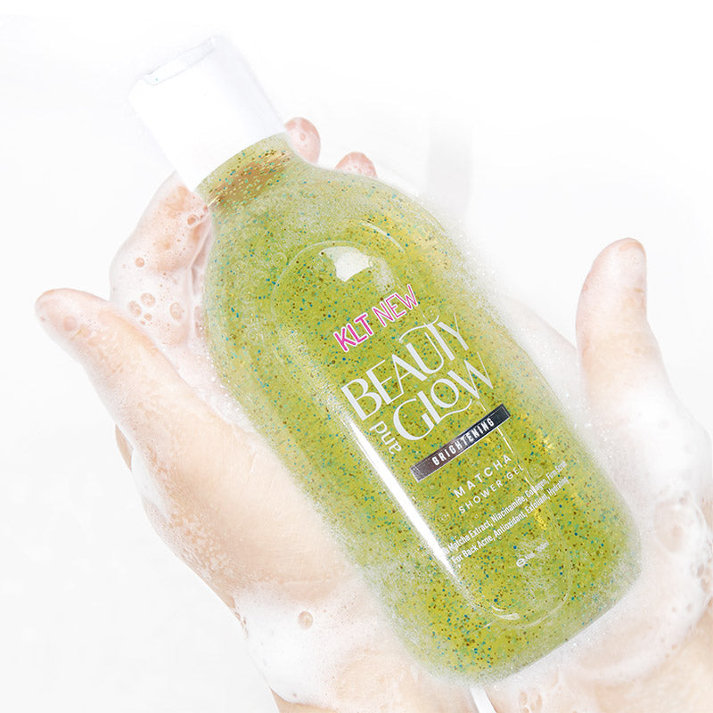 KLT NEW Beauty and Glow Brightening Shower Gel - Matcha 300ml