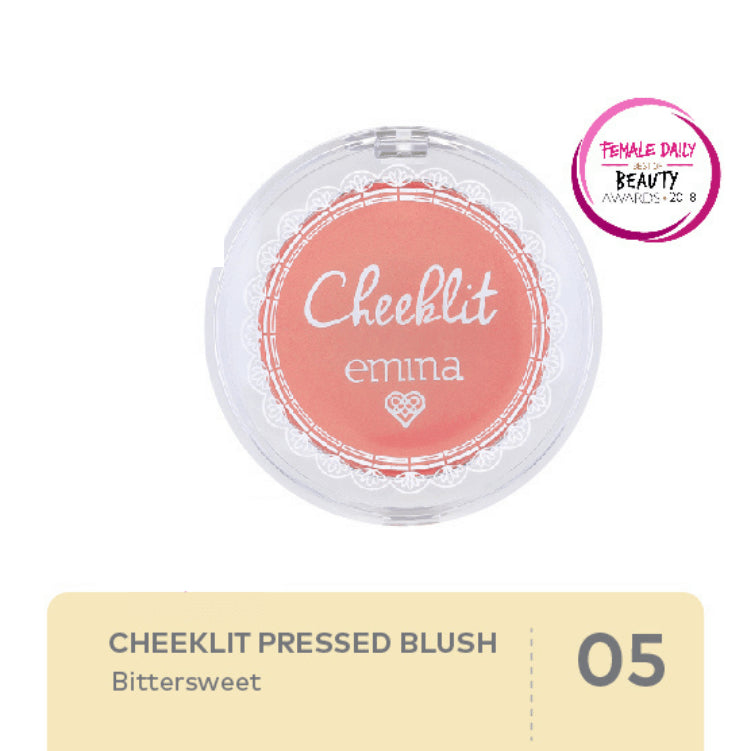 Emina Cheklit Pressed Blush - Bittersweet | 3.5 gr