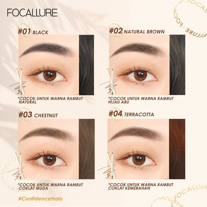 Focallure Silky Shaping Eyebrow Pencil FA202 #4