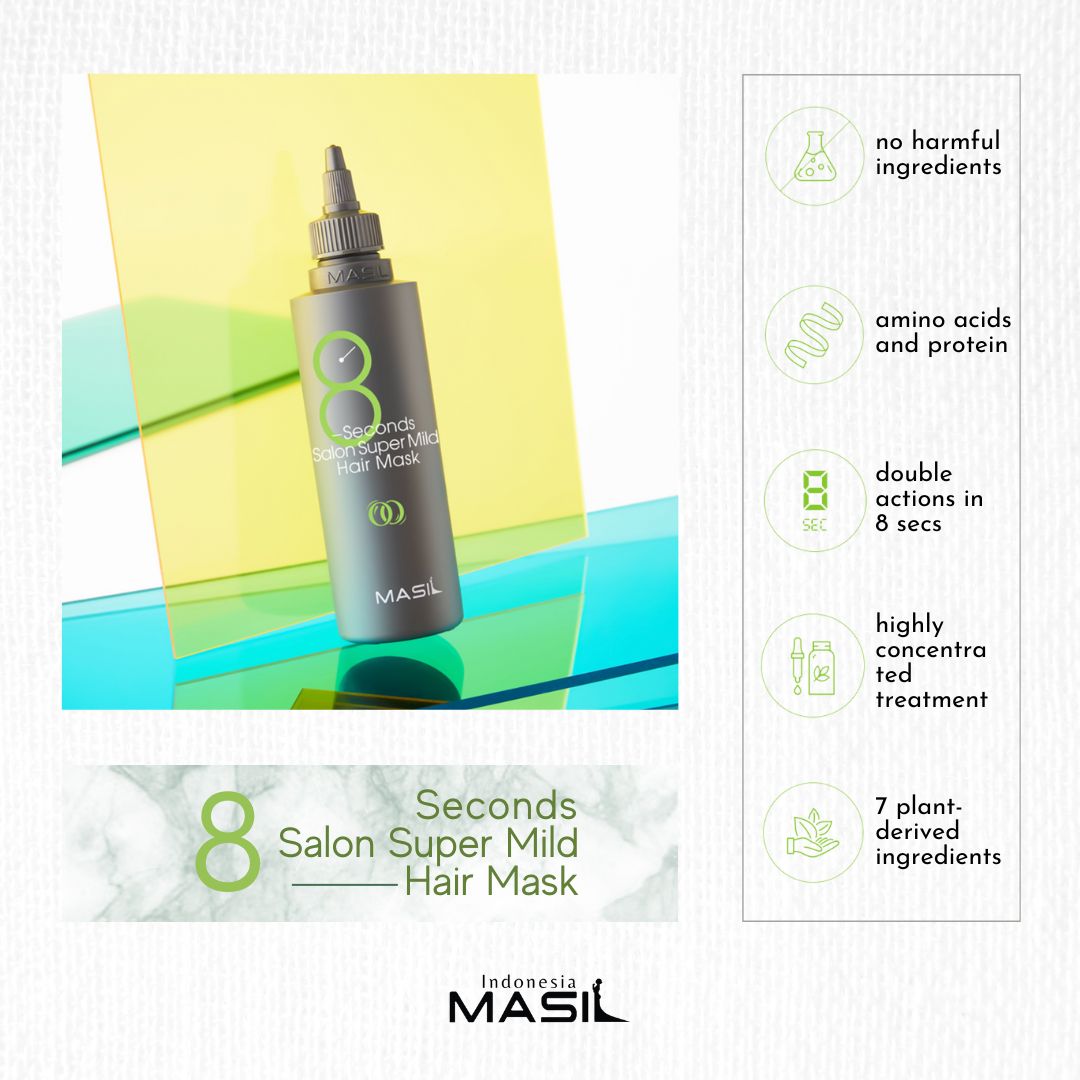 Masil 8 Seconds Super Mild Hair Mask | 200 ml