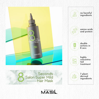 Masil 8 Seconds Super Mild Hair Mask | 200 ml