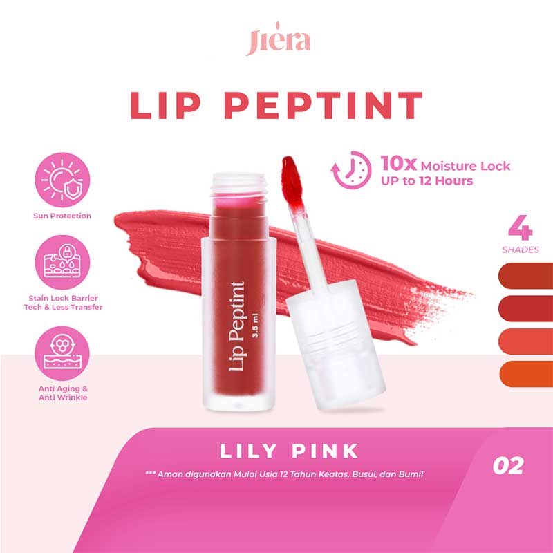 Jiera Lip Peptint 3,5ml | Shade 0.2 Lily Pink