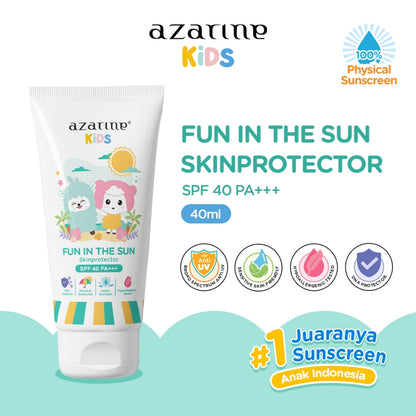 Azarine Kids Fun In The Sun Skin Protector Sunscreen SPF 40 PA+++ 40ml