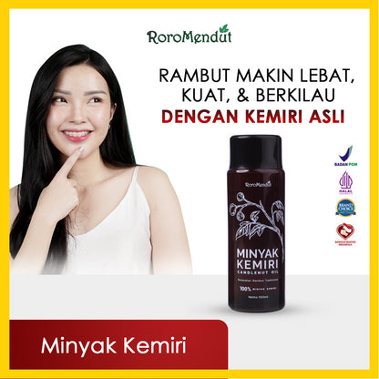 Roro Mendut Minyak Kemiri Penumbuh Penebal Rambut Bayi Dewasa | 100 ml