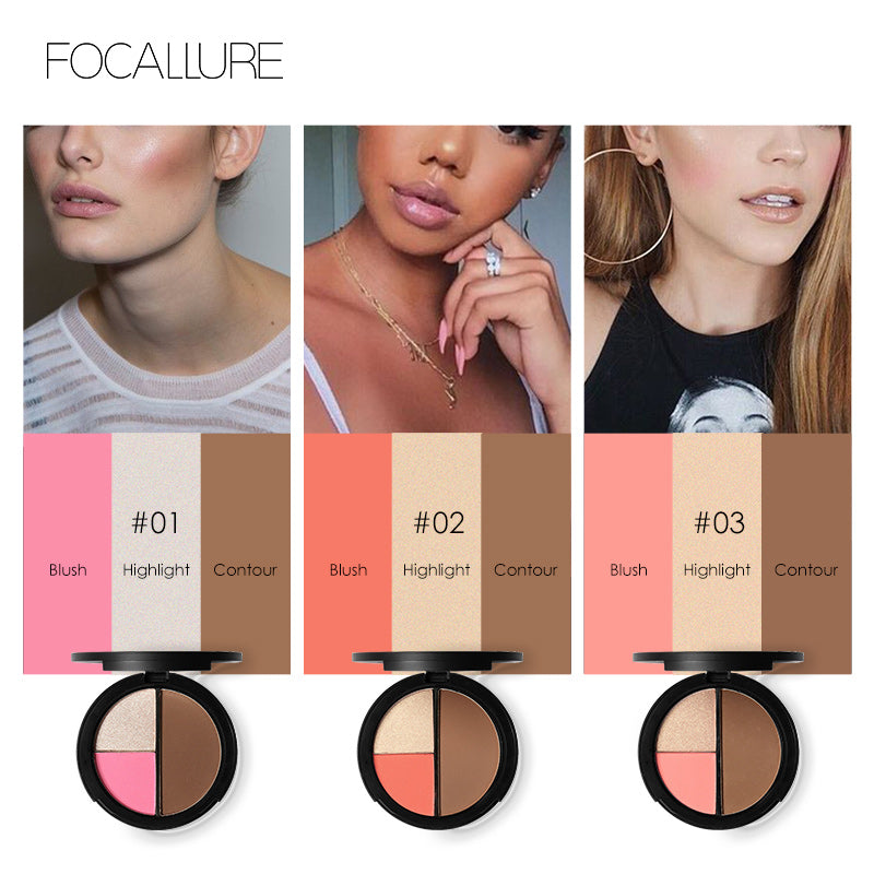 Focallure Blush Highlighter Contour FA20 #2